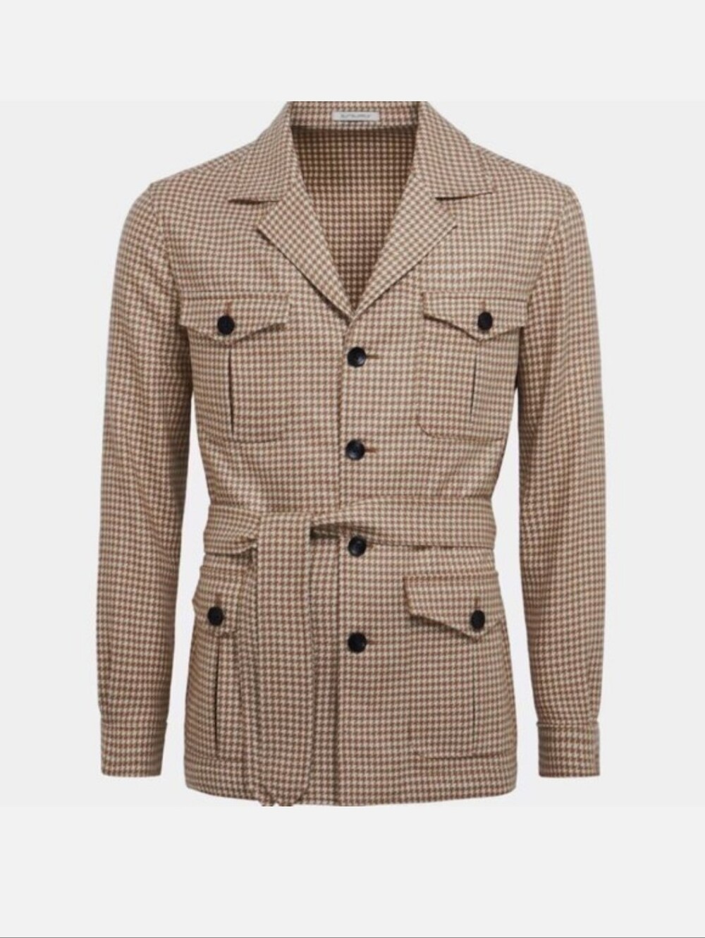 Suitsupply Houndstooth Safari Sahara Jacket